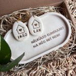 NÉLKÜLED ELINDULNI ajándékbox közepes tálkával - bézs