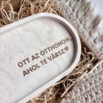 OTT AZ OTTHONOM ajándékbox közepes tálkával - bézs