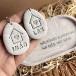 NÉLKÜLED ELINDULNI ajándékbox közepes tálkával - szürke