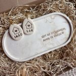 OTT AZ OTTHONOM ajándékbox nagy tálkával - bézs