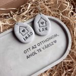 OTT AZ OTTHONOM ajándékbox nagy tálkával - szürke