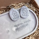 TELEFON, KULCS, PÉNZTÁRCA? ajándékbox nagy tálkával - szürke