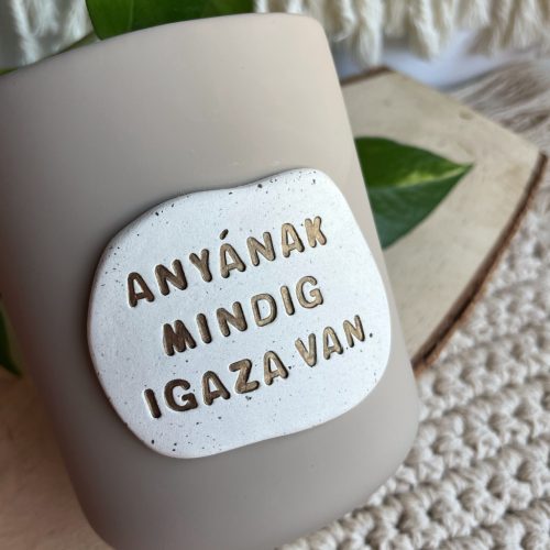 ANYÁNAK MINDIG IGAZA VAN - asztali tartó