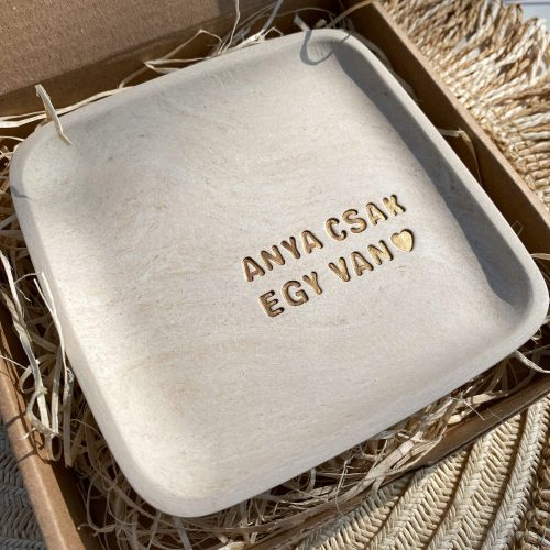 ANYA CSAK EGY VAN - Közepes tálka - bézs