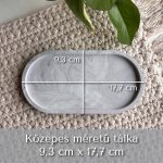 NE SIESS, ÚGYIS ELKÉSEL - közepes tálka - szürke