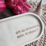 OTT AZ OTTHONOM - közepes tálka - bézs