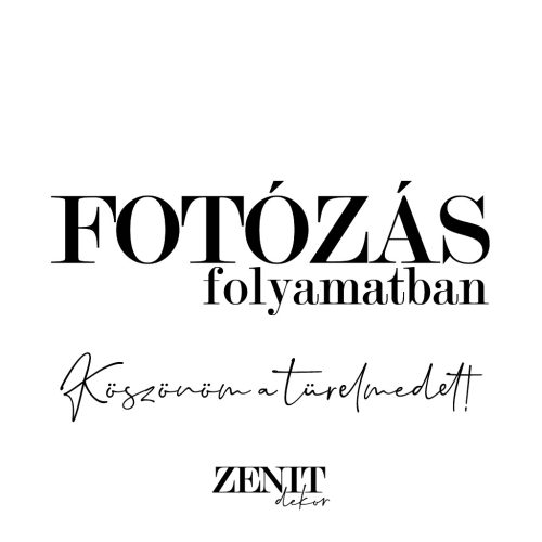 Két kezdőbetűs közepes tálka kalligrafikus betűtípussal és dátummal - bézs