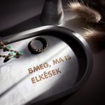 BMEG, MA IS ELKÉSEK - közepes tálka - szürke