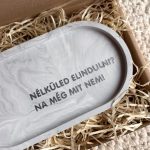 NÉLKÜLED ELINDULNI - közepes tálka - szürke