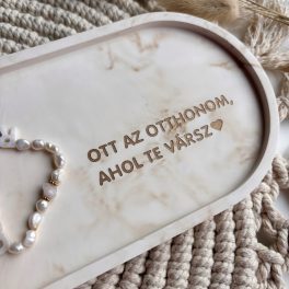 OTT AZ OTTHONOM - nagy tálka - bézs