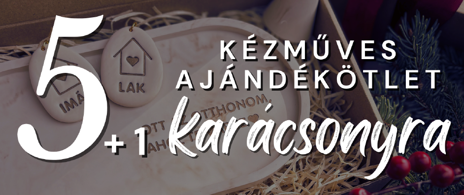 5+1 kézműves karácsonyi ajándékötlet, ha idén tényleg személyes meglepetést adnál