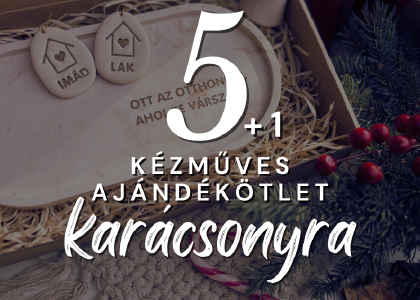 5+1 kézműves karácsonyi ajándékötlet, ha idén tényleg személyes meglepetést adnál